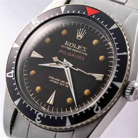 rolex milgauss ref 6541 with smooth bezel|rolex milgauss gv investment.